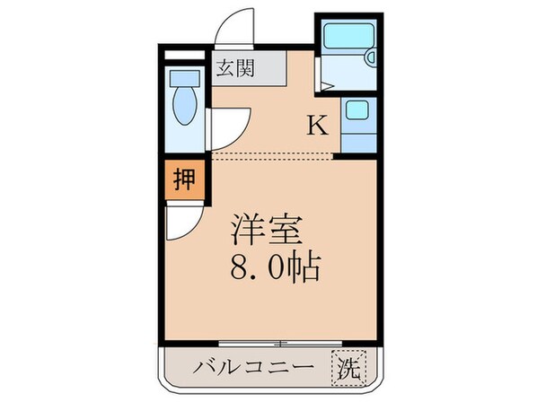 メゾンイースターの物件間取画像